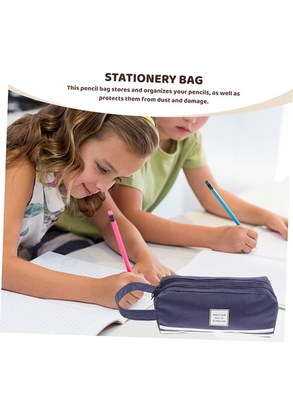 Heamor Oxford Kumaş Kalem Kutusu Makyaj Fırçası Çantası Fermuarlı Kalem Çantası Işaretleyici Tutucu Organizatör Güzel Kalemlik Okul Çantası Çizim Kalemler Çantası Kalem Kaynağı Kalem (Yurt Dışından) modelleri