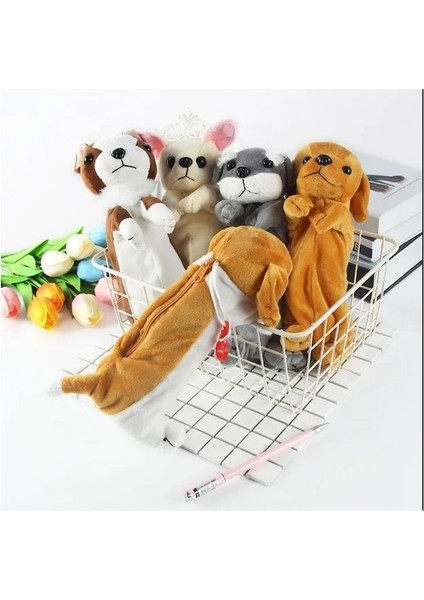 Ww Peluş Köpek Kalem Kutusu-Beyaz (Yurt Dışından) fiyatları