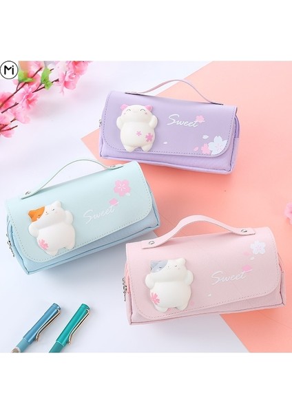 Oloey Kedi Kalem Kutusu Kalem Kutusu Kırtasiye Dekompresyon Kalem Kutusu (Yurt Dışından) fiyatları