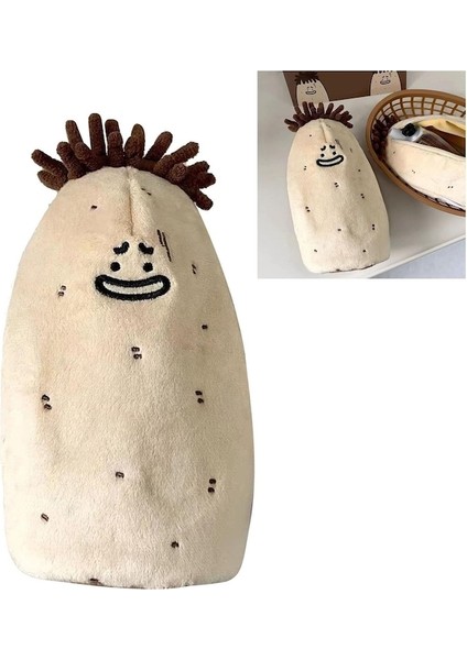 Heamor Peluş Kalem Çantası Sevimli Patates Şekilli Yumuşak Solmaya Dayanıklı Kalem Kutusu Çok Amaçlı Saklama Çantası Kırtasiye Için Geniş Alan Peluş Malzeme Hafif ve Taşıması Kolay (Yurt Dışından) modelleri