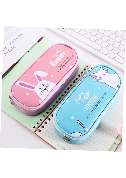 Heamor 1 Adet Öğrenci Kore Versiyonu Kalem Kutusu - BLUEX3PCS21X9.5CM (Yurt Dışından)