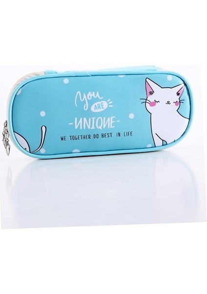 Heamor 1 Adet Öğrenci Kore Versiyonu Kalem Kutusu - BLUEX3PCS21X9.5CM (Yurt Dışından)