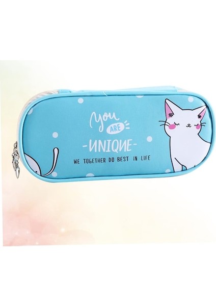 Heamor 1 Adet Öğrenci Kore Versiyonu Kalem Kutusu - BLUEX3PCS21X9.5CM (Yurt Dışından)