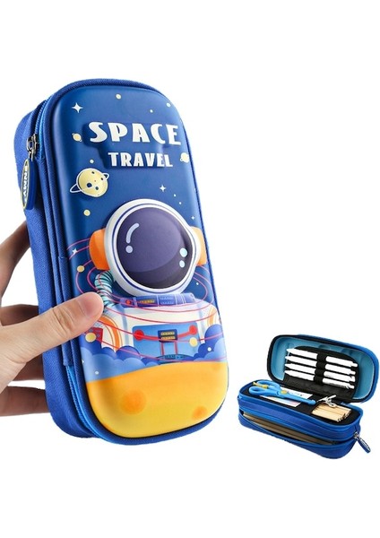 Jolıta 3D Kalem Kutusu Çift Katmanlar Organizatör Sevimli Kız Erkek Okul Ofis Malzemeleri Için Kalem Kılıfı Kutusu -B002 (Yurt Dışından)