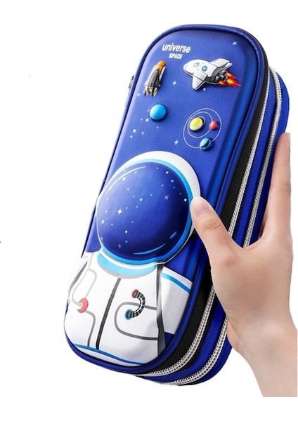 Jolıta 3D Kalem Kutusu Çift Katmanlar Organizatör Sevimli Kız Erkek Okul Ofis Malzemeleri Için Kalem Kılıfı Kutusu -B001 (Yurt Dışından)