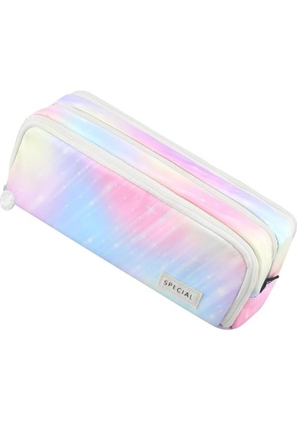 Heamor Büyük Kapasiteli Kalem Çantası Üç Katmanlı Kalem Organizatör Fermuarlı Kalem Kutusu Kalem Çantası Kırtasiye Organizatör Para Çantası Anahtar Çantası Öğrenciler Için Kalem Kutusu (Yurt Dışından)