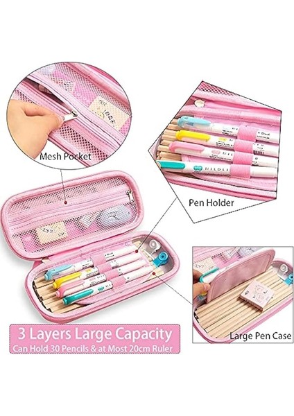 Kızlar Için Kalem Kutusu 3D Eva Unicorn Karikatür Depolama Kılıfı Okul Çocukları Için Kalem Tutucu Büyük Kapasiteli Saklama Kutusu Öğrenci Kırtasiye Kutusu-Yeşil (Yurt Dışından) modelleri