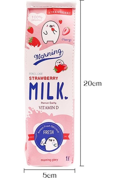 Heamor Kawaii Süt Kartonu Kalem Kutusu Kutusu Kesesi Sevimli Anime Estetik Çizgi Film Kırtasiye Düzenleyici Çanta Tutucu Fermuarlı Okul Malzemeleri Ile Taşınabilir Japon J - B (Yurt Dışından) modelleri