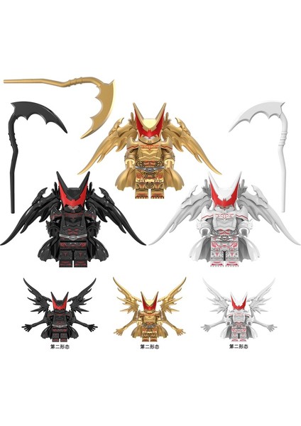 Tek Satış Dc Hellbat Figürleri Yapı Taşları Batman Minifigures Çocuk Oyuncakları LE01 LE02 (Yurt Dışından)