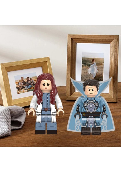 Yapı Taşı Oyuncak Dıy Montajlı Güzel Minifigure Blok Oyuncak Yapı Taşı Bulmaca (Yurt Dışından)