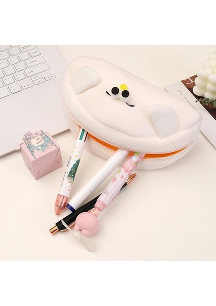 Heamor Kalem Çantası Hayvan Kırtasiye Çantası Yumuşak Kalem Çantası Kalem Kutusu Okul Ofis Ailesi Için Dayanıklı Öğrenci Kalem Çantası (Yurt Dışından) modelleri