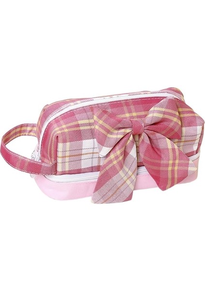 Heamor Kolej Tarzı Büyük Kapasiteli Yaylı Kalem Kutusu Kalem Çantası Kalem Saklama Çantası Ev Kalemlik Kalem Taşıma Çantaları Sevimli Kalem Taşıyıcı Kız Öğrenci Tuval Iyi Görünümlü (Yurt Dışından)