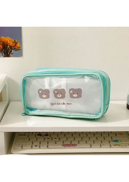 Ww Çok Bölmeli Büyük Kapasiteli Kalem Kutusu-Pembe (Yurt Dışından) fırsatları