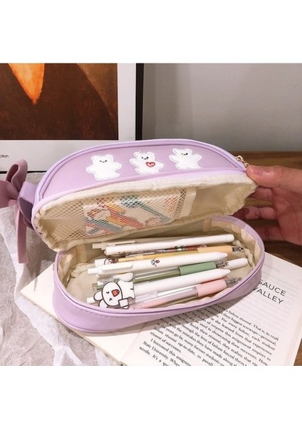 Öğrenci Kalem Kutusu - Mor (Yurt Dışından) modelleri