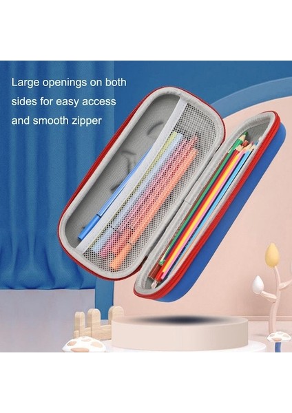 S-888 Ilköğretim Okulu Karikatür Eva Kalem Kutusu Düşme Önleyici Kırtasiye Kutusu Yeşil (Yurt Dışından) fırsatları