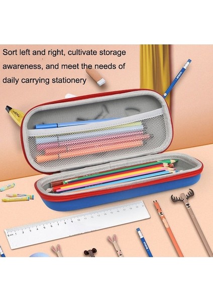 S-888 Ilköğretim Okulu Karikatür Eva Kalem Kutusu Düşme Önleyici Kırtasiye Kutusu Yeşil (Yurt Dışından) indirimleri