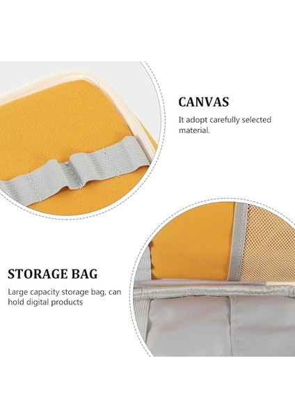 Heamor Büyük Kapasiteli Kalem Kutusu Büyük Kalem Çantası Kılıfı Tuval Kalem Kalemlik Işaretleyici Taşınabilir Makyaj Çantası Kırtasiye Çantası Tutucu Kutusu Masa Düzenleyici (Yurt Dışından) indirimleri