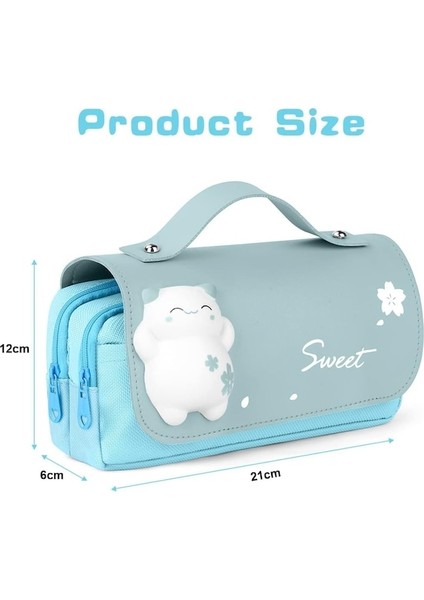 Heamor Kalem Kutusu, Çift Katlı Kalem Kutusu, Sevimli Kalem Kutusu, Kırtasiye Saklama Çantası, Kalem Kutusu, Büyük Kalem Kutusu, Okula Dönüş Malzemeleri Pink - Purple (Yurt Dışından) fiyatları