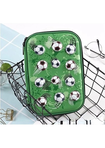 Luckystars Pratik Futbol Desenli Kalem Kutusu (Yurt Dışından)