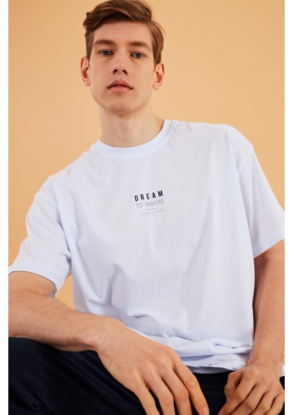 Leo Erkek Oversize T-Shirt