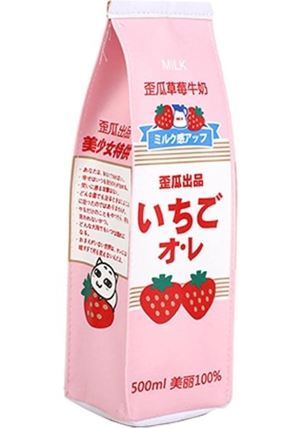 Heamor Kawaii Süt Kartonu Kalem Kutusu Kutusu Kesesi Sevimli Anime Estetik Çizgi Film Kırtasiye Düzenleyici Çanta Tutucu Fermuarlı Okul Malzemeleri Ile Taşınabilir Japon J - D (Yurt Dışından) indirimleri