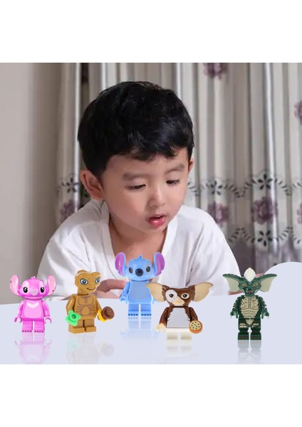 Childrenworld Minifigure Blokları Aksiyon Figürleri Dikiş Minifigure Çocuk Yapı Taşı Oyuncak (Yurt Dışından)