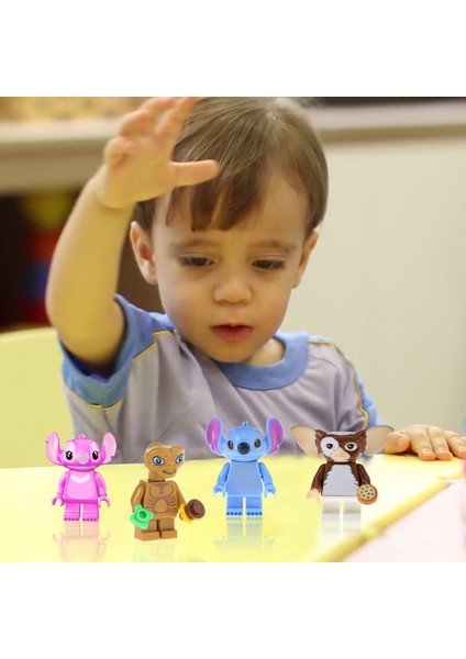 Childrenworld Minifigure Blokları Aksiyon Figürleri Dikiş Minifigure Çocuk Yapı Taşı Oyuncak (Yurt Dışından)