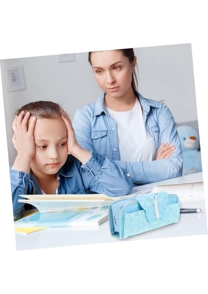 Heamor 1 Adet Kırtasiye Kutusu Pu Kalem Kutusu Flaş Öğrenci - MORX3PCS (Yurt Dışından) indirimleri