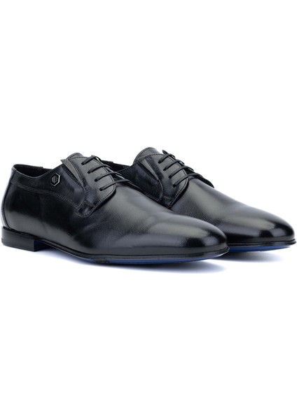 Erkek Hakiki Deri Siyah Klasik Ayakkabı 1024 64683 Erk Ayk Y24 Nero indirimleri