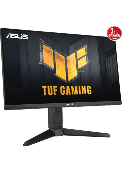 ASUS TUF GAMING VG249QL3A   23.8 HDR FAST IPS FREESYNC VE G-SYNC UYUMLU 1920x1080 1MS 180HZ DP HDMI MM VESA 3YIL ELMB,EYECARE, FLICKER-FREE,PIVOT,%99 Srgb Monitör