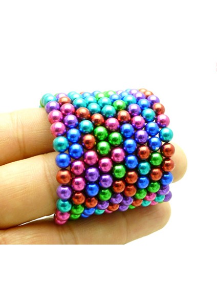 Mıknatıslı Toplar Bloklar Çok Yönlü Mıknatıslı Yapı Taşları Fidget Oyuncak (Yurt Dışından)