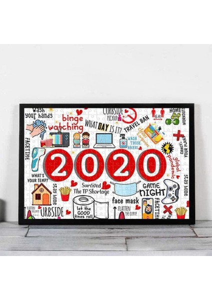 Çocuklar Için Yapbozlar 1000 Parça Yapboz 2021'E Kadar Yapboz Yapboz Arkadaş Veya Aileyle Çocuk Yapbozları Çocuklar Için Kendin Yap (Yurt Dışından)