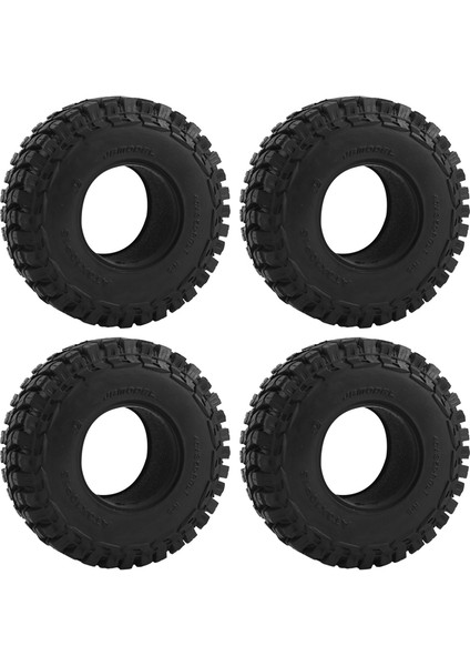 4 Adet 110MM 1.9 Kauçuk Jant Lastik Lastikleri 1/10 Rc Paletli Araba Eksenel SCX10 90046 SCX10 Iıı AXI03007 Traxxas Trx4 D90 (Yurt Dışından)