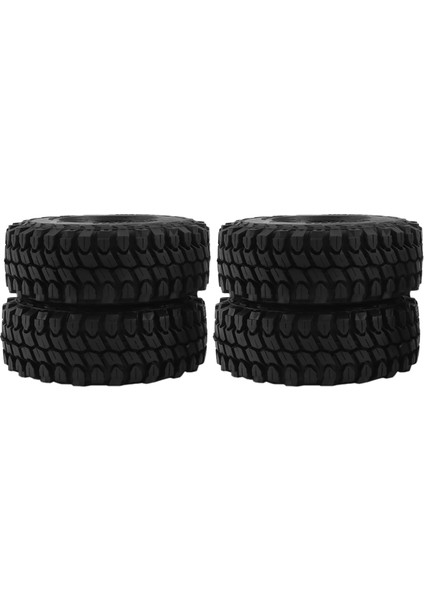 4 Adet 110MM 1.9 Kauçuk Jant Lastik Lastikleri 1/10 Rc Paletli Araba Eksenel SCX10 90046 SCX10 Iıı AXI03007 Traxxas Trx4 D90 (Yurt Dışından)