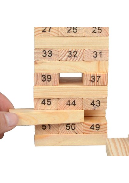 54 Adet/takım Çocuk Eğitim Yapı Taşı Oyuncaklar Istifleme Oyunu (Yurt Dışından)