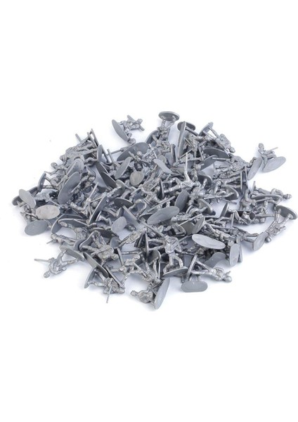 100 Adet/paket Plastik Oyuncak Askerler Ordu Erkek Figürleri 12 Poz Hediye (Yurt Dışından)