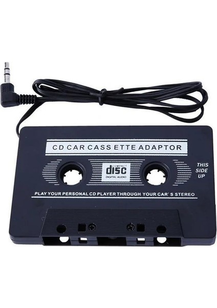 Kphrtek 1 Adet Araç Ses Kaseti 3.5mm Aux Ses Adaptörü Dönüştürücü Mp3 Ipod CD DVD (Yurt Dışından)