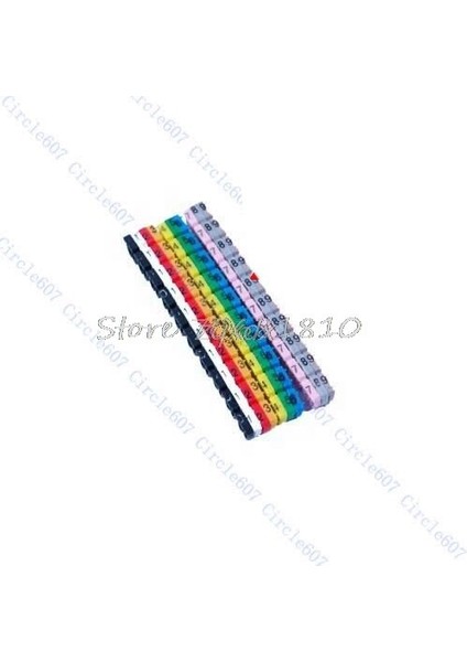 100 Adet RJ45 RJ11 RJ12 Renkli Sayısal Kablo Etiketi Işareti Yeni Bırak Gemi Dropshipping (Yurt Dışından)