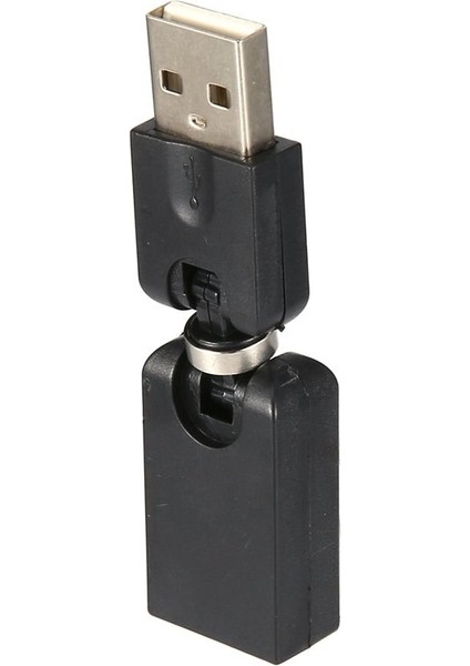 Yeni Esnek USB 2.0 Ses Adaptörü 360°SERBEST Döndürme USB Erkek - Dişi Döner Bükme Arayüzü (Yurt Dışından)