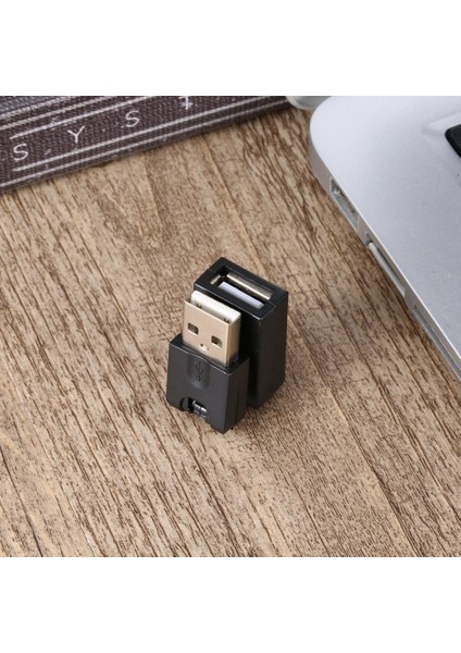 Yeni Esnek USB 2.0 Ses Adaptörü 360°SERBEST Döndürme USB Erkek - Dişi Döner Bükme Arayüzü (Yurt Dışından)