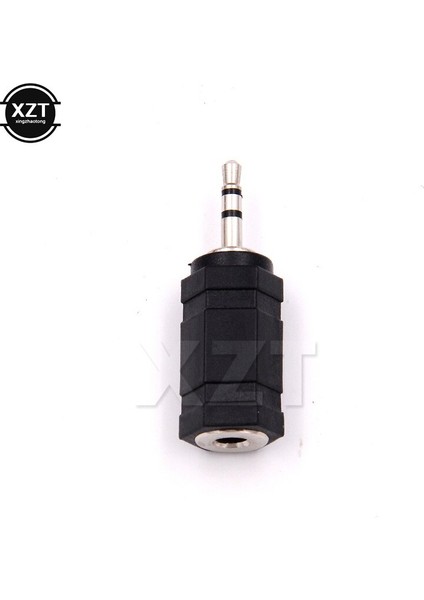 Yenı Sıcak Satış Altın 2.5 mm Erkek 3.5 mm Kadın Ses Stereo Adaptör Fişi Dönüştürücü Konnektör Kulaklık Jakı 1 Adet (Yurt Dışından)