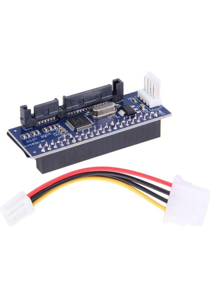 3.5 HDD Ide/pata Sata Dönüştürücü Kart Adaptörü Ide 40-Pin Sabit Disk DVD Yazıcı Için Sata 7pin Veri Anakart Kablosu (Yurt Dışından)