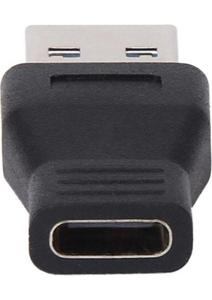 Usb-C Dişi - USB 3.0 Erkek Bağlantı Noktası Adaptörü USB 3.1 Tip C - Usb3.0 Tip-A Adaptör Dönüştürücü USB 3.1 Tip C Konnektör Siyah (Yurt Dışından)