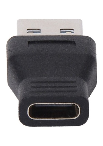 Usb-C Dişi - USB 3.0 Erkek Bağlantı Noktası Adaptörü USB 3.1 Tip C - Usb3.0 Tip-A Adaptör Dönüştürücü USB 3.1 Tip C Konnektör Siyah (Yurt Dışından)