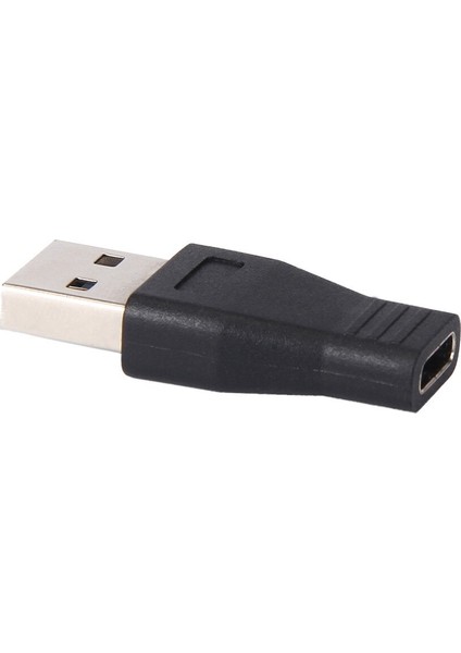 Usb-C Dişi - USB 3.0 Erkek Bağlantı Noktası Adaptörü USB 3.1 Tip C - Usb3.0 Tip-A Adaptör Dönüştürücü USB 3.1 Tip C Konnektör Siyah (Yurt Dışından)