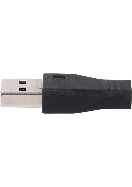 Usb-C Dişi - USB 3.0 Erkek Bağlantı Noktası Adaptörü USB 3.1 Tip C - Usb3.0 Tip-A Adaptör Dönüştürücü USB 3.1 Tip C Konnektör Siyah (Yurt Dışından)