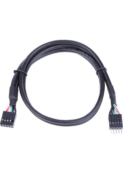 USB 2.0 9 Pin Erkek 9 Pin Dişi Adaptör Uzatma Kablosu Usb2.0 9pin M/f Çoğaltıcı Uzatma Kablosu Tel Hattı 50 Cm/19.68'' (Yurt Dışından)
