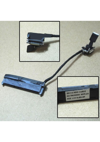 HDD Bağlantı Kablosu Hp Pavilion DV6-6000 DV7-6000 DV7T-6000 Dizüstü Sata Sabit Disk HDD SSD Yedek Tel PN:6017B0309001 (Yurt Dışından)