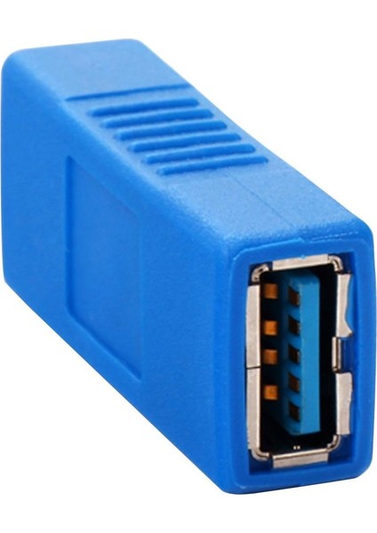 Bın Usb3.0 Tip A Dişi Dişi Adaptör 5 Gbps Çoğaltıcı Dişi Değiştirici USB Adaptörü Dişi Aa Cinsiyet G6Z5 (Yurt Dışından)