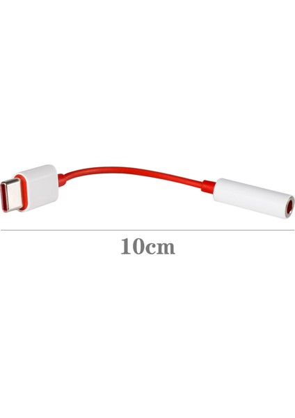 Orijinal USB Tip C - 3,5 mm Kulaklık Jakı Adaptörü Aux Ses Için Oneplus 7 Usb-C Müzik Dönüştürücü Kablosu (Yurt Dışından)